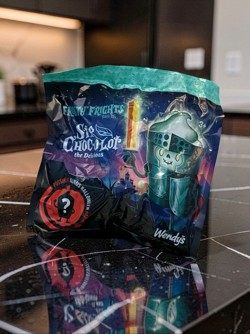 Sealed Wendy's 2026 Frosty Frights Sir Chocolate Wendy’s Kids Meal Toy